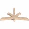 Ekena Millwork Davenport Smooth Timber Gable Bracket, Douglas Fir, 72"W x 45"H x 5 1/2"D x 5 1/2"F, 15/12 Pitch GBW072X45X0606DAV00SDF - alternate 4